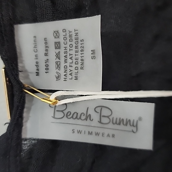 Beach Bunny sheer black romper size S - Picture 6 of 8